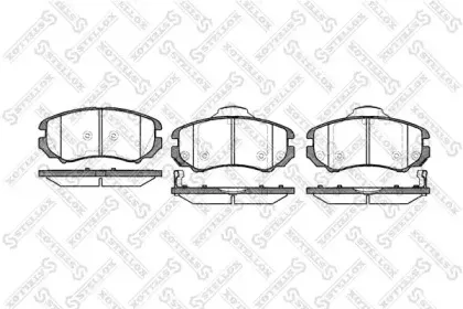 Комплект тормозных колодок, дисковый тормоз STELLOX купить